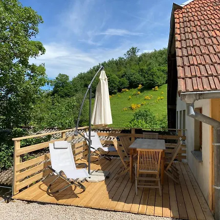 Ferme De La Prairie D Hergauchamps mit Sauna und Whirlpool Sainte-Marie-aux-Mines Extérieur photo
